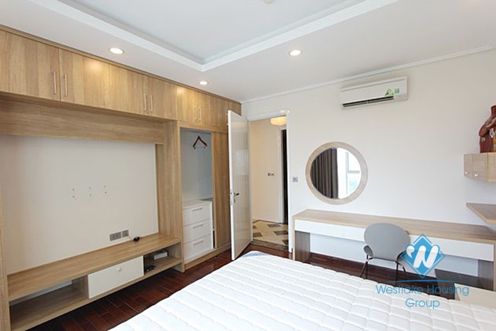 Large size wonderful apartment for rent in Ciputra Compound, Tay Ho, Hanoi